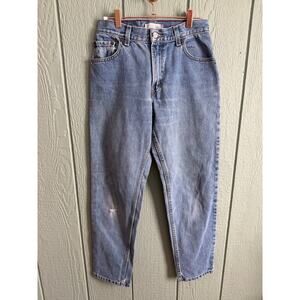 Vintage Levi’s 550 Relaxed Tapered Jeans – Women’s 6M – Light Wash – Y2K